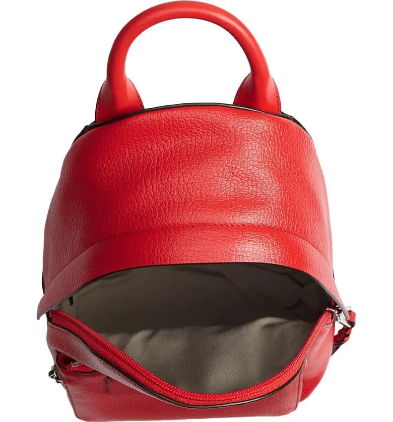 Emma Convertible Mini Backpack (Tomato)