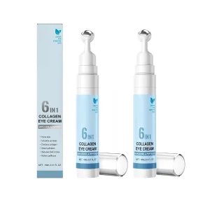Eye Cream, Anti-Aging Eye Balm,Dark Circles, Puffiness & Eye Bags—Moisturizes, Softens & Nourish Skin（2 Pcs）