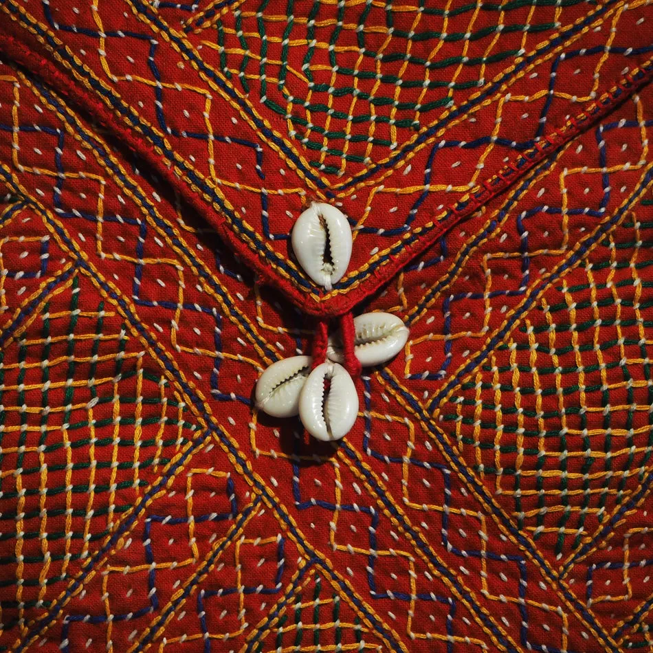 Fair trade embroidered sling bag