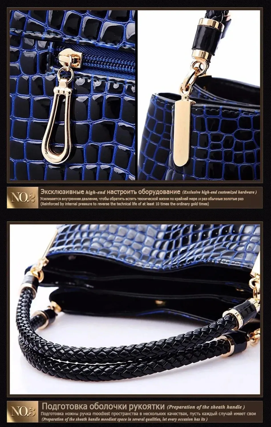 Famous Designer Brand Bags Women Leather Handbags 2023 Luxury Ladies Hand Bags Purse Fashion Shoulder Bags Bolsa Sac Crocodile