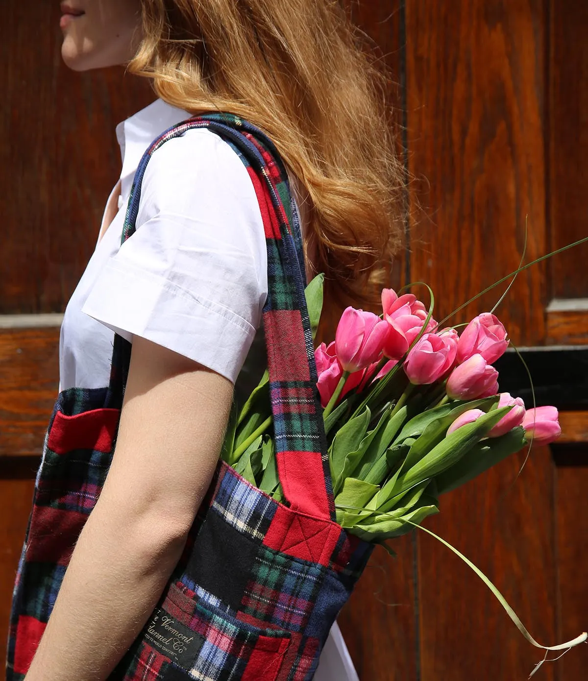 Flannel Tote Bags