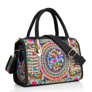 Floral Embroidered Ethnic Vintage Bag
