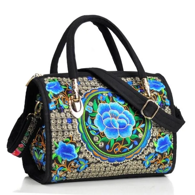 Floral Embroidered Ethnic Vintage Bag