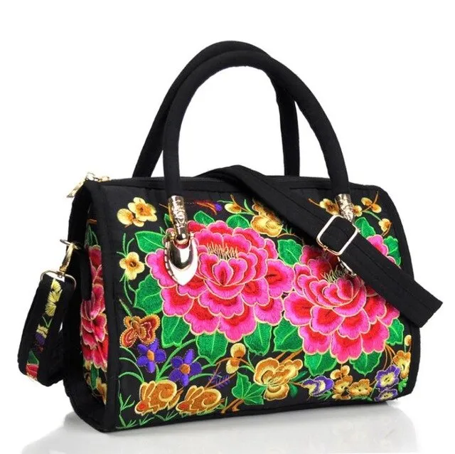 Floral Embroidered Ethnic Vintage Bag