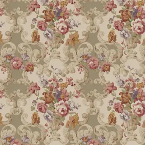 Floral Rococo Wallpaper - Mulberry Home