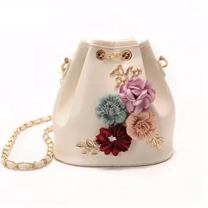 Flowers Bucket Shoulder Digital Bags Secure shipping