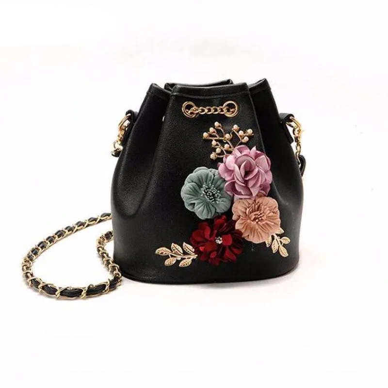Flowers Bucket Shoulder Digital Bags Secure shipping