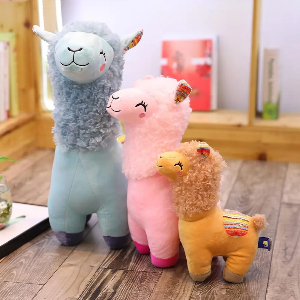 Fluffy Alpaca Family