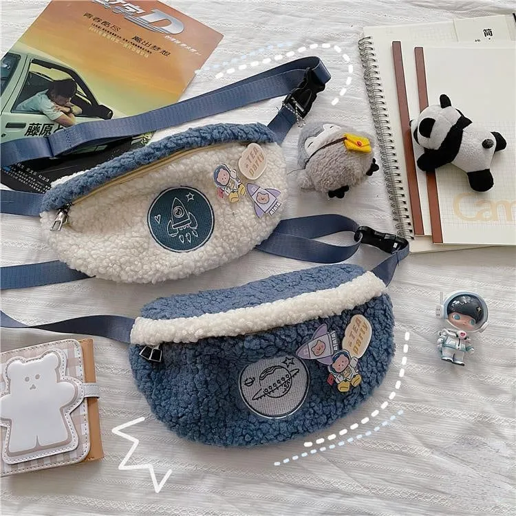 Fluffy Crossbody Bag