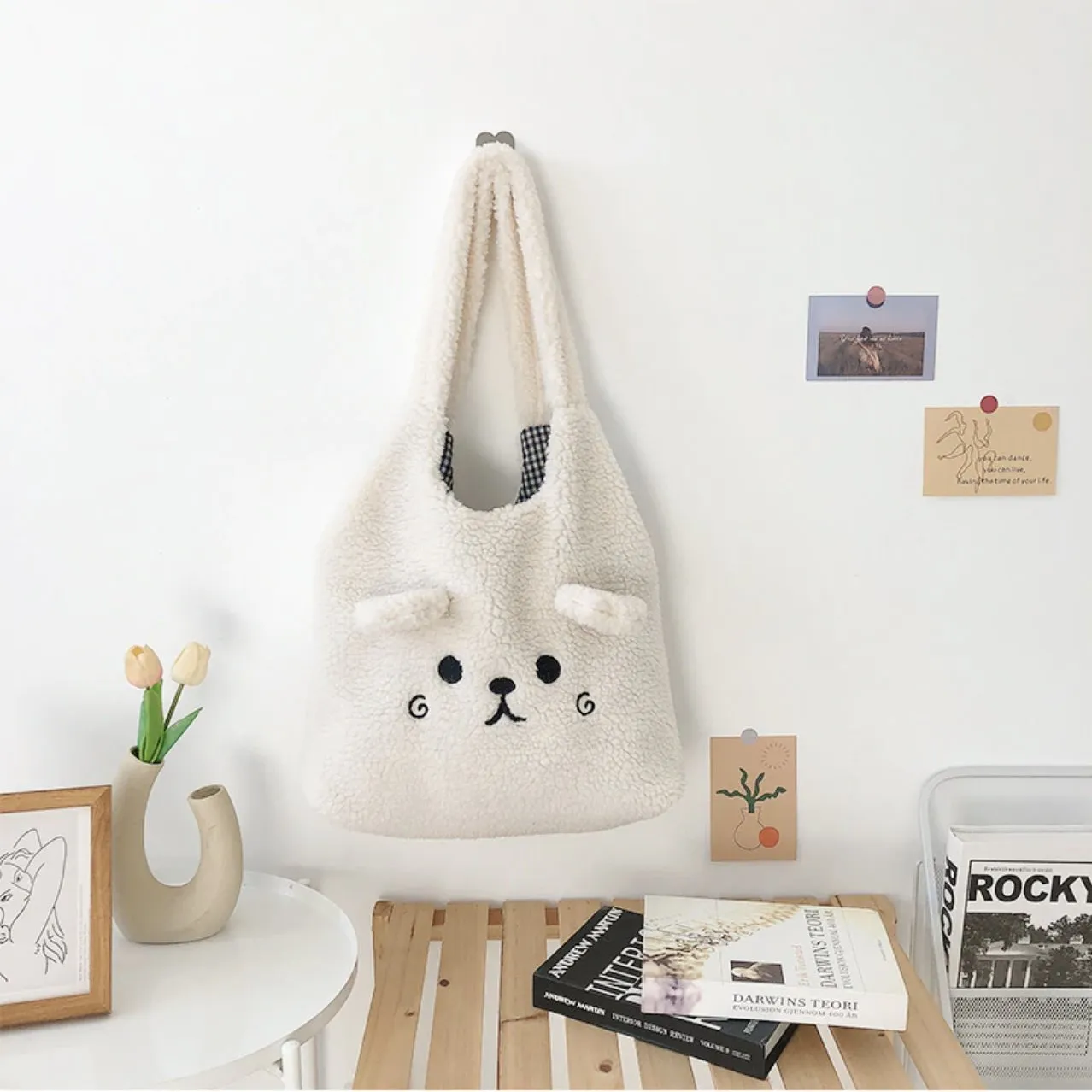 Fluffy Pup Tote