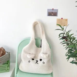 Fluffy Pup Tote