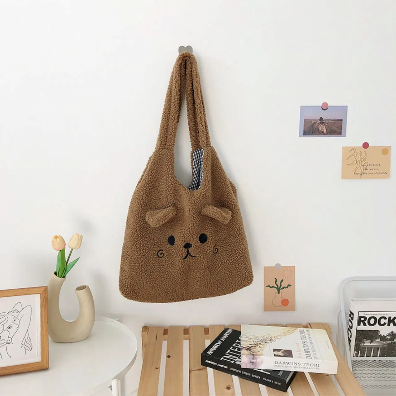 Fluffy Pup Tote
