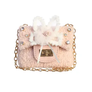 Fluffy Purse with Bunny Ears