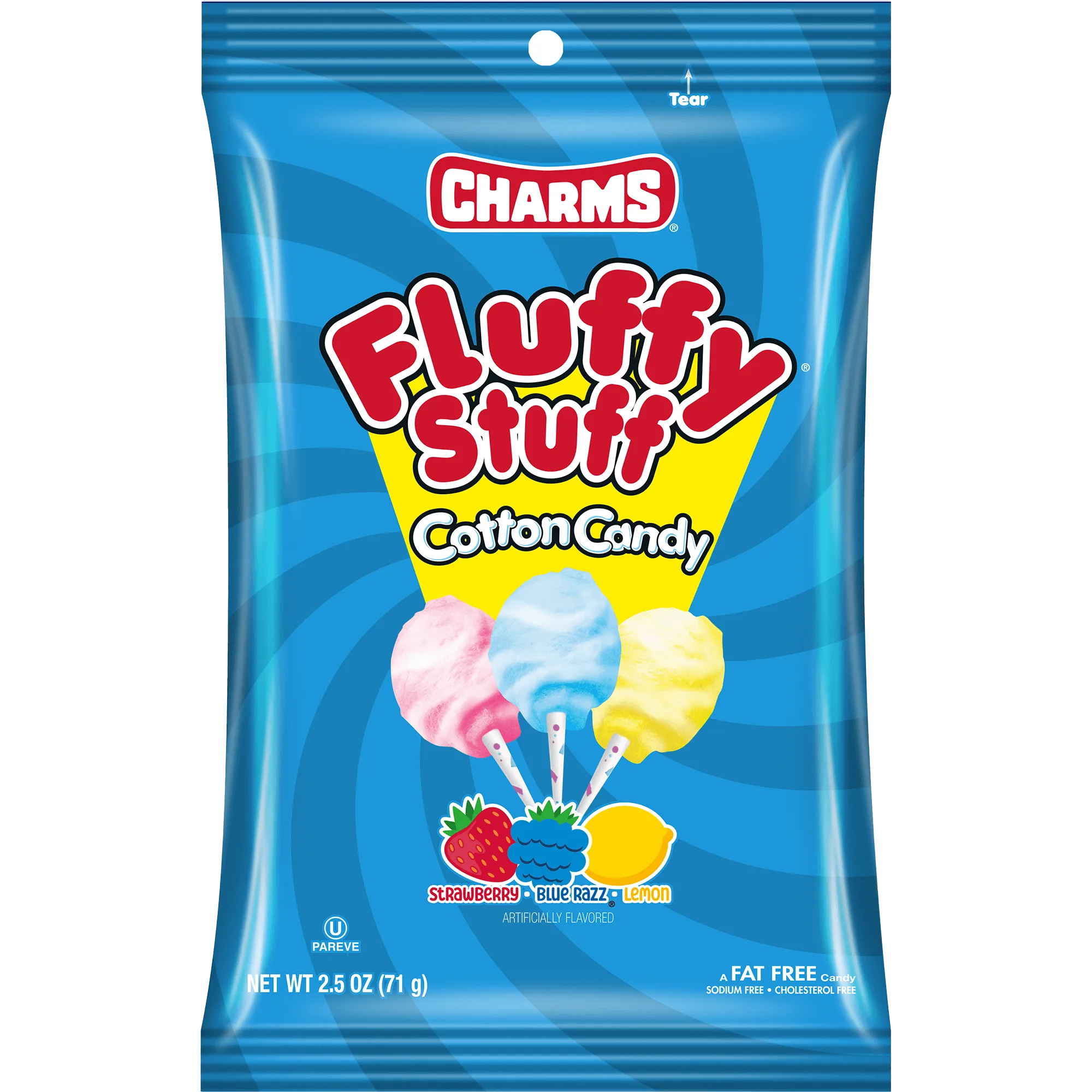 Fluffy Stuff Cotton Candy (2.5 oz. Bag)