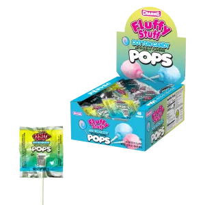 Fluffy Stuff Cotton Candy Pops (48 ct. Box)