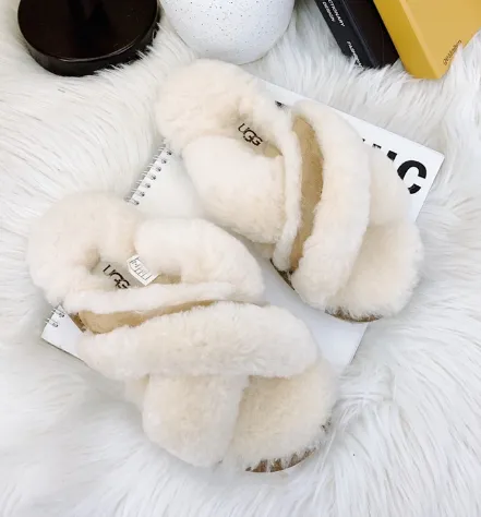 Fluffy Ugg Slippers