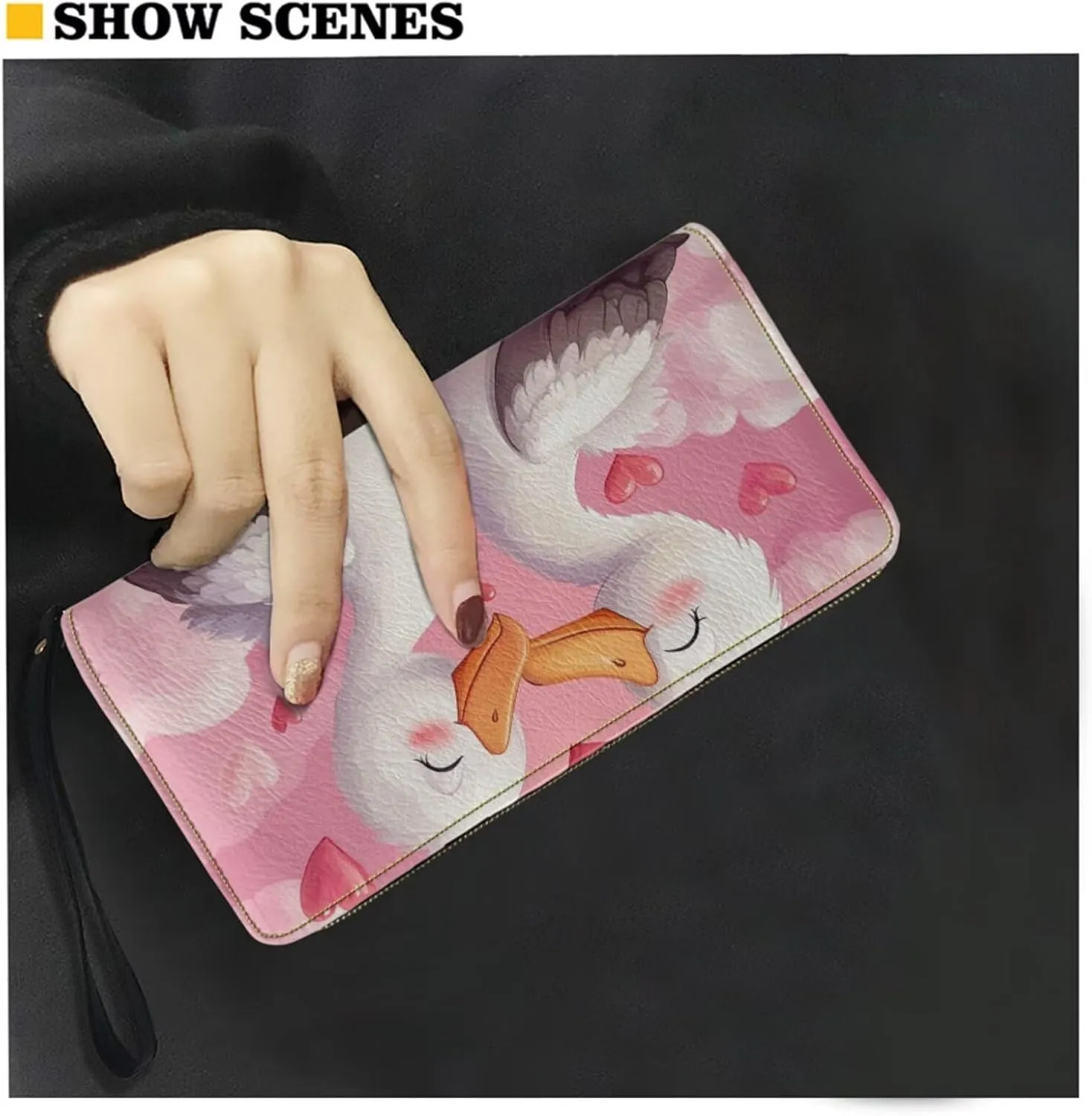 FOR U DESIGNS Purse and Wallet Set for Women Hobo Crossbody Bags Anti Theft Cute Shoulder Bags Valentine's Day Gifts for Her