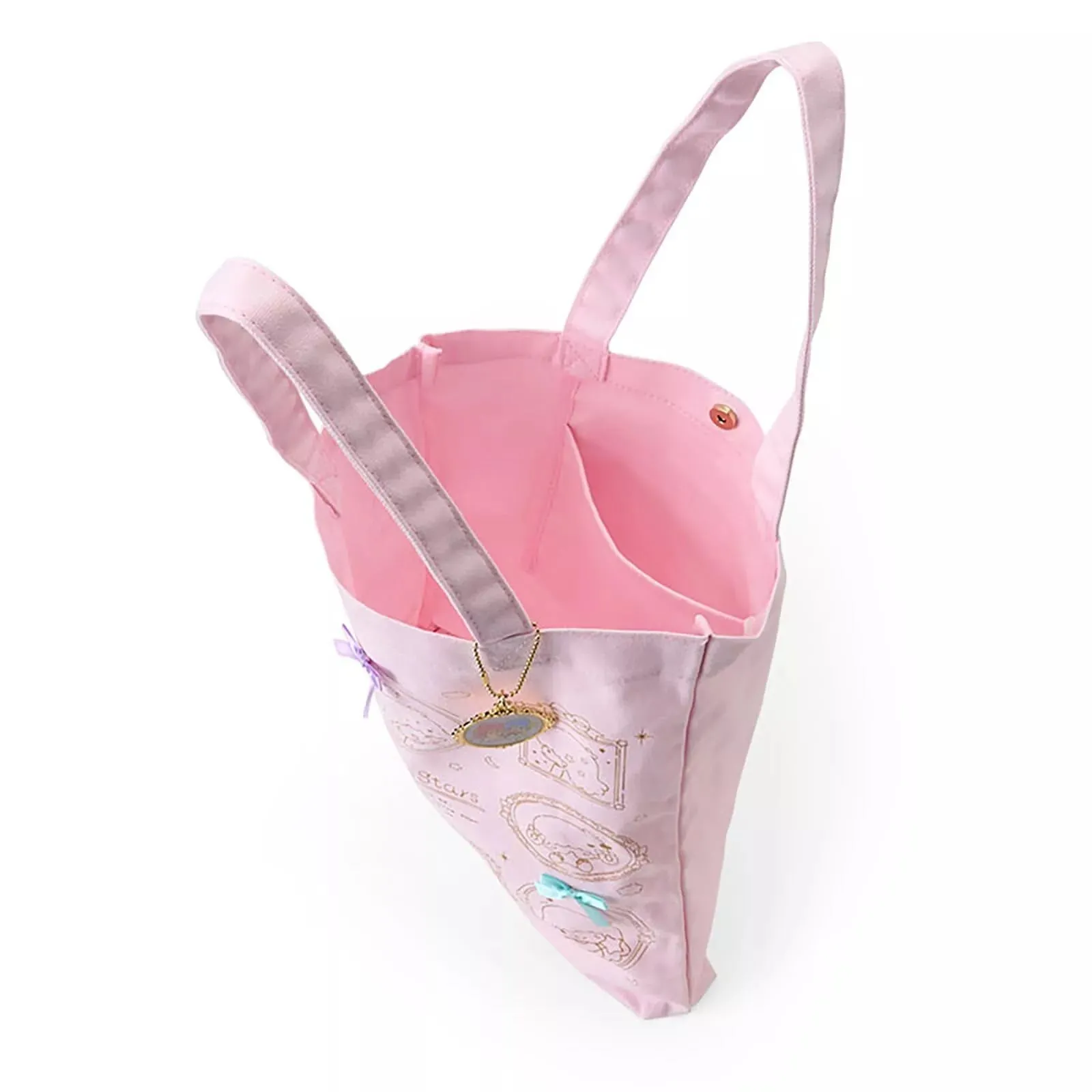 Forever Memories Little Twin Stars Tote with Gold Charm