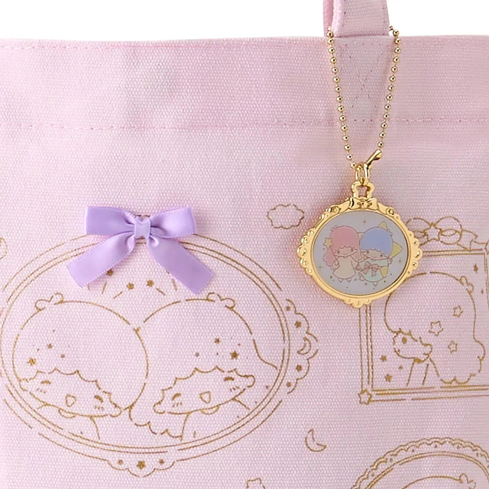 Forever Memories Little Twin Stars Tote with Gold Charm