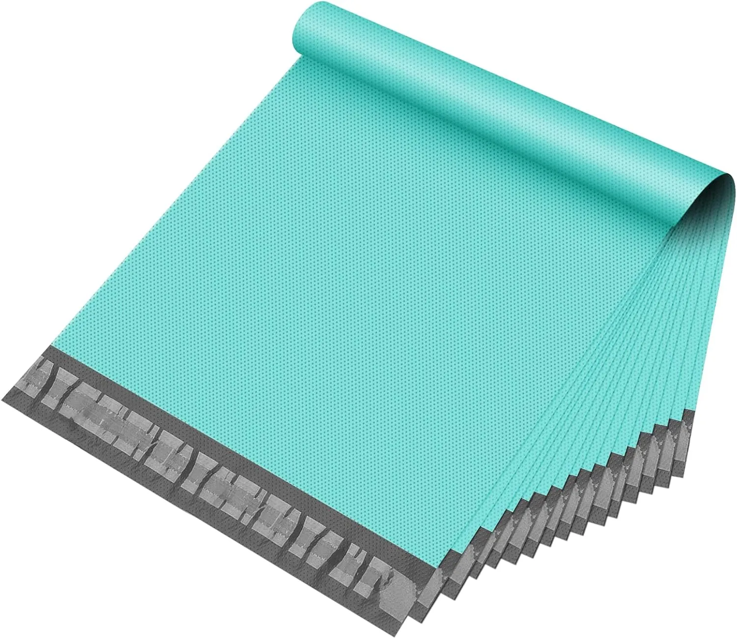 Fuxury Poly Mailers 10x13 Inch 100Pcs Shipping Bags for Clothing Embossed Dots Design Shipping Envelopes Waterproof Mailing Envelopes Self Seal Mailers Poly Bags Durable Package Bags Teal