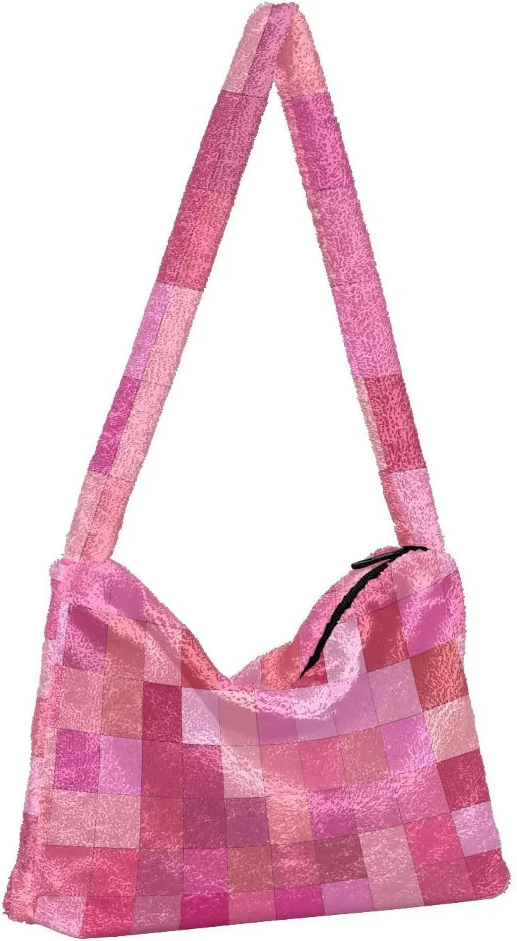 GAIGEO Pink Cupcakes Ladies Shoulder Bags, Medium Handbags for Women, Autumn Handbags