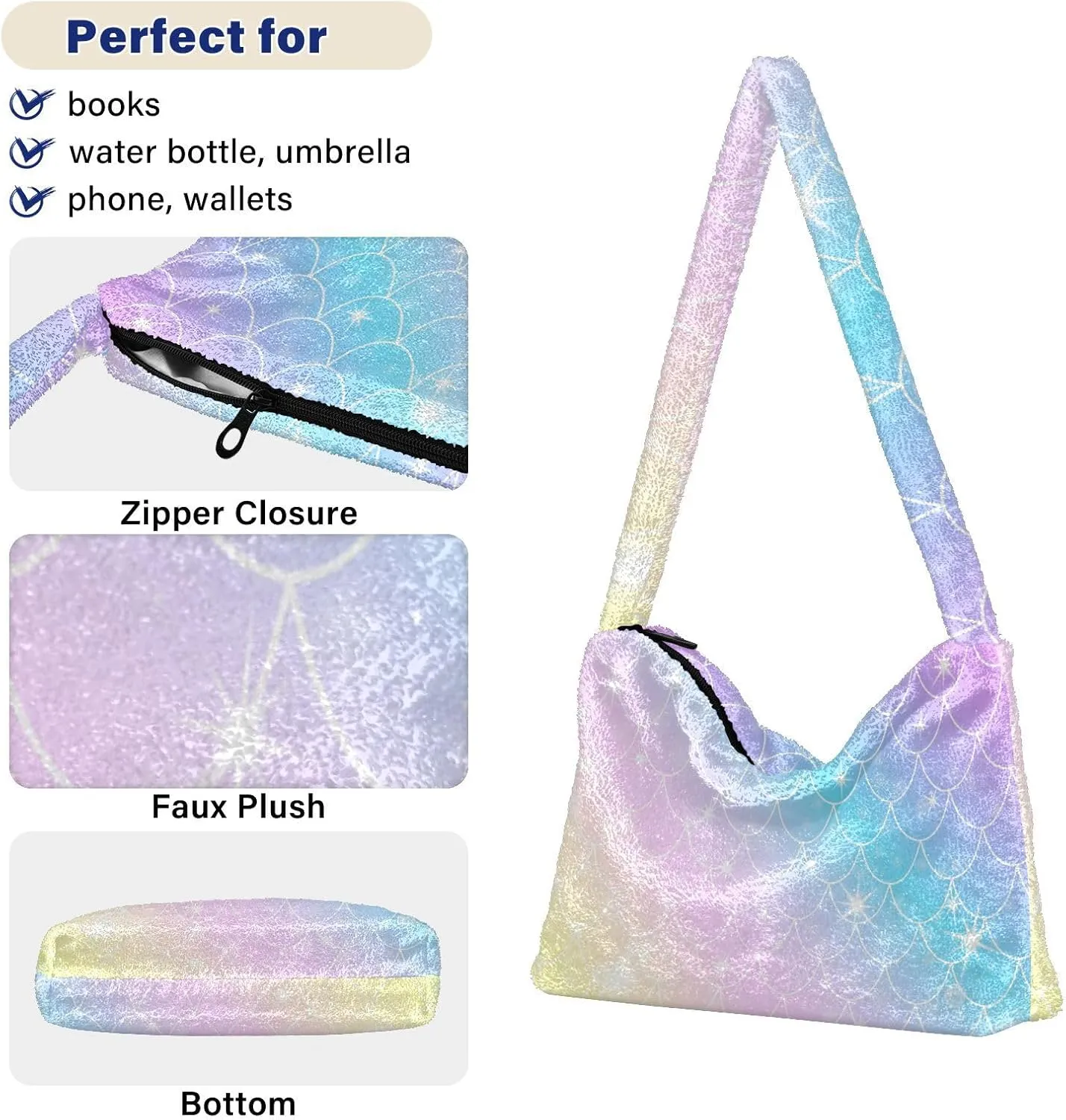 GAIGEO Pink Cupcakes Ladies Shoulder Bags, Medium Handbags for Women, Autumn Handbags