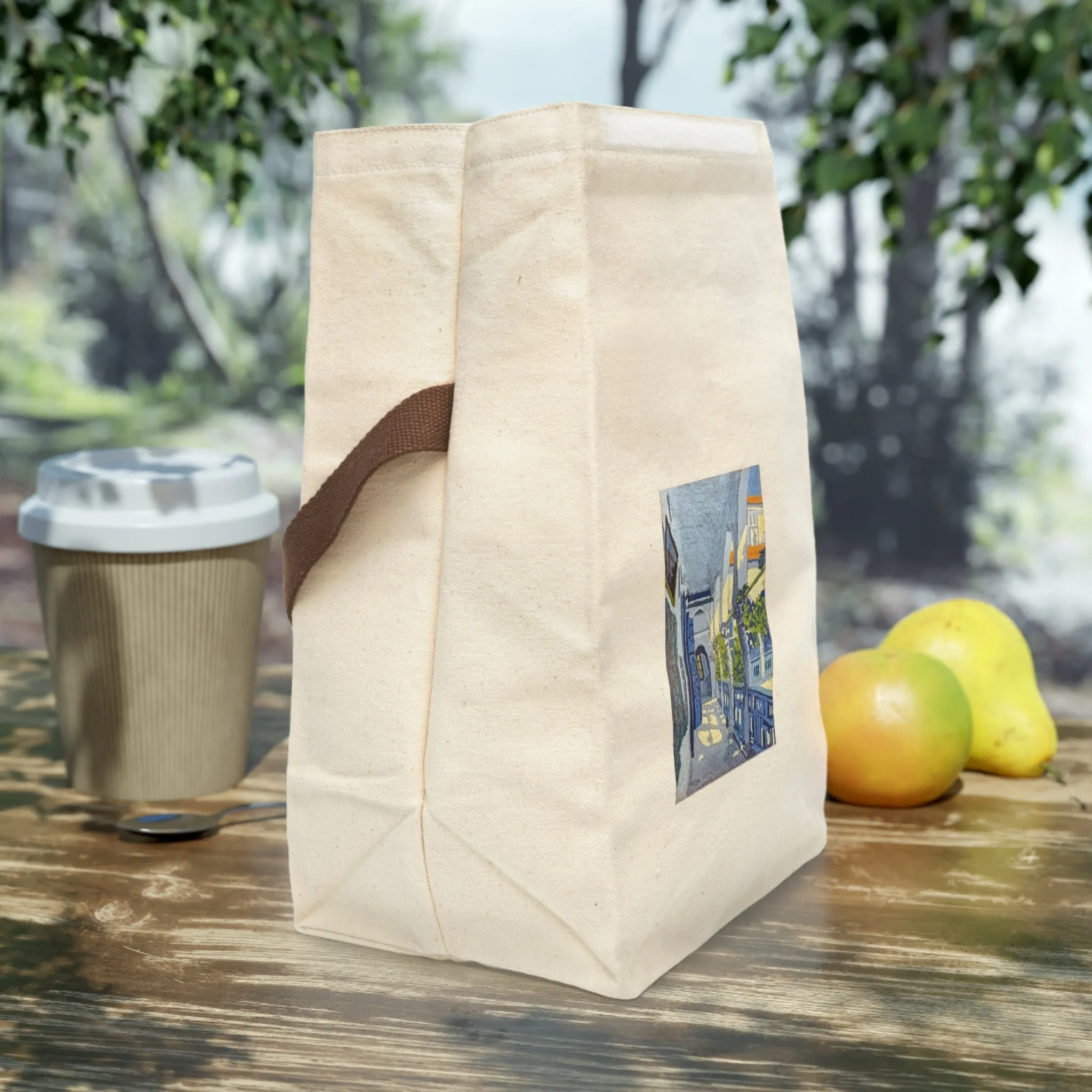 Gallery of a Moroccan Riad by George Gaudion Canvas Lunch Bag With Strap
