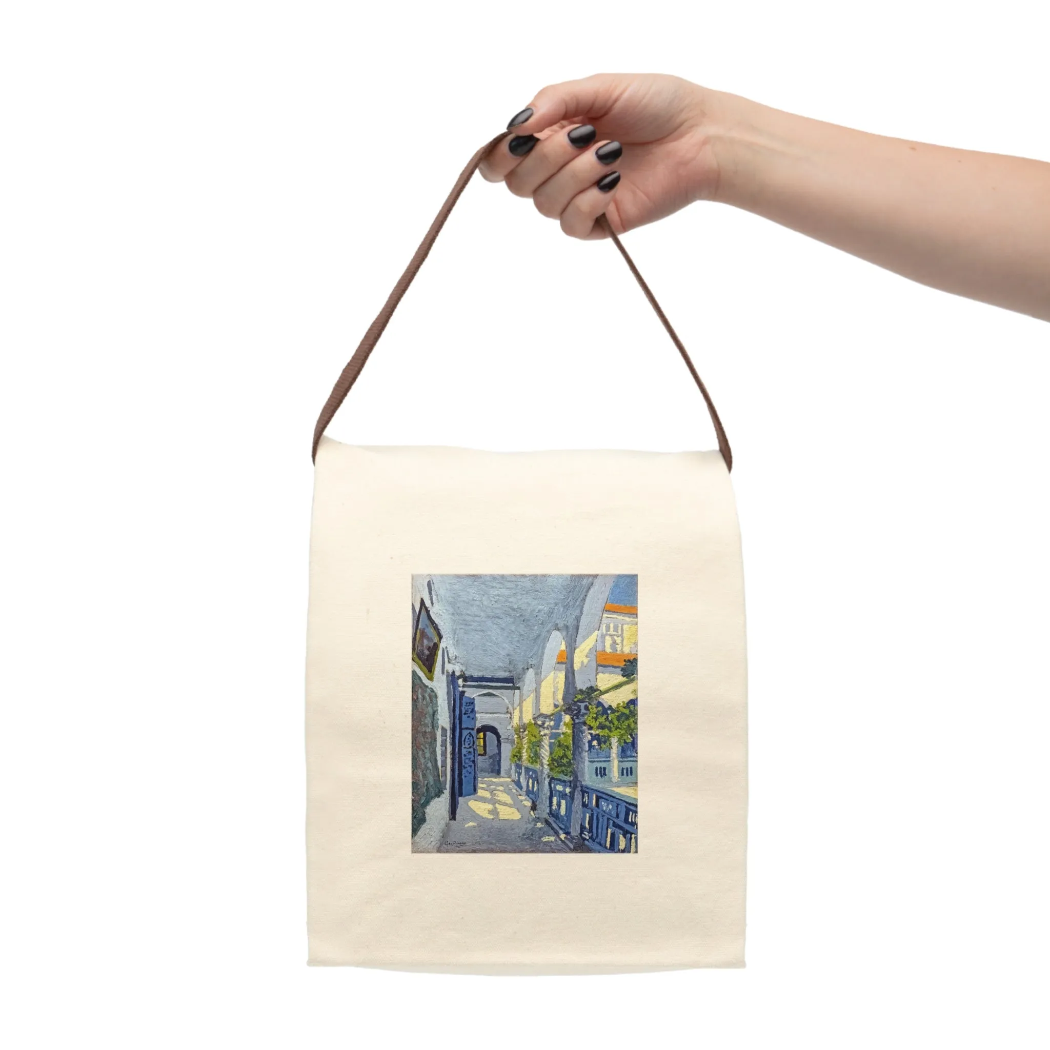Gallery of a Moroccan Riad by George Gaudion Canvas Lunch Bag With Strap