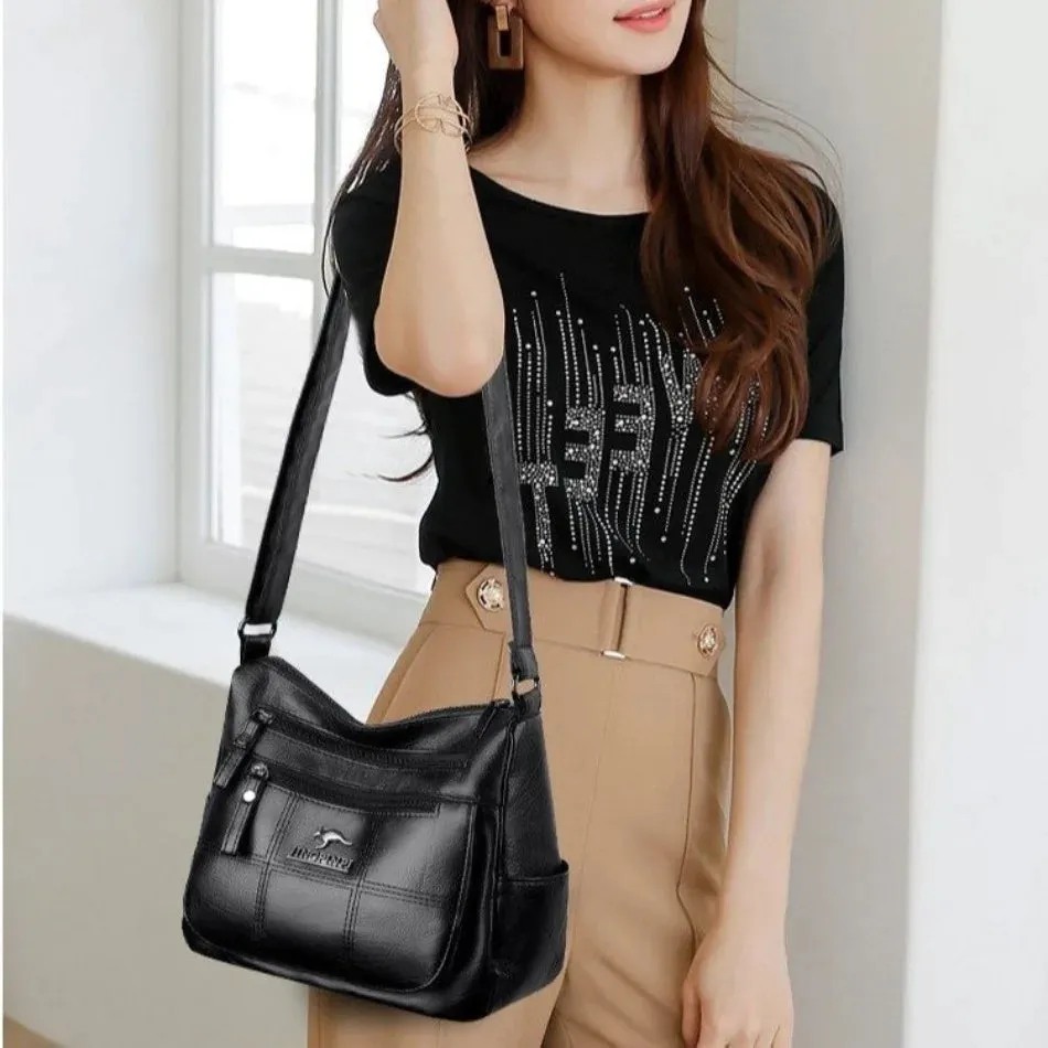 Genuine Brand PU Leather Sac Luxury Handbags Women Bags Designer Shoulder Crossbody Hand Bags for Women 2022 Purses and Handbags