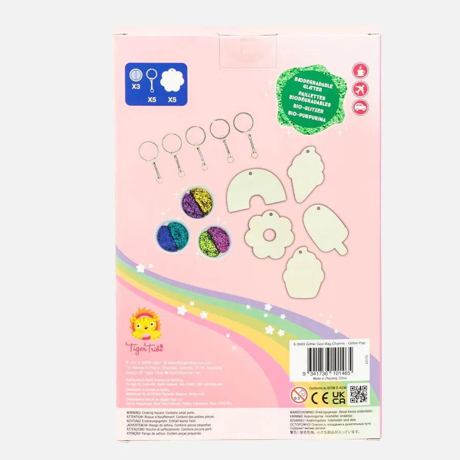 Glitter Goo Bag Charms - Glitter Pop