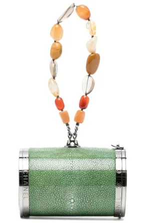Green Barrel Minaudière