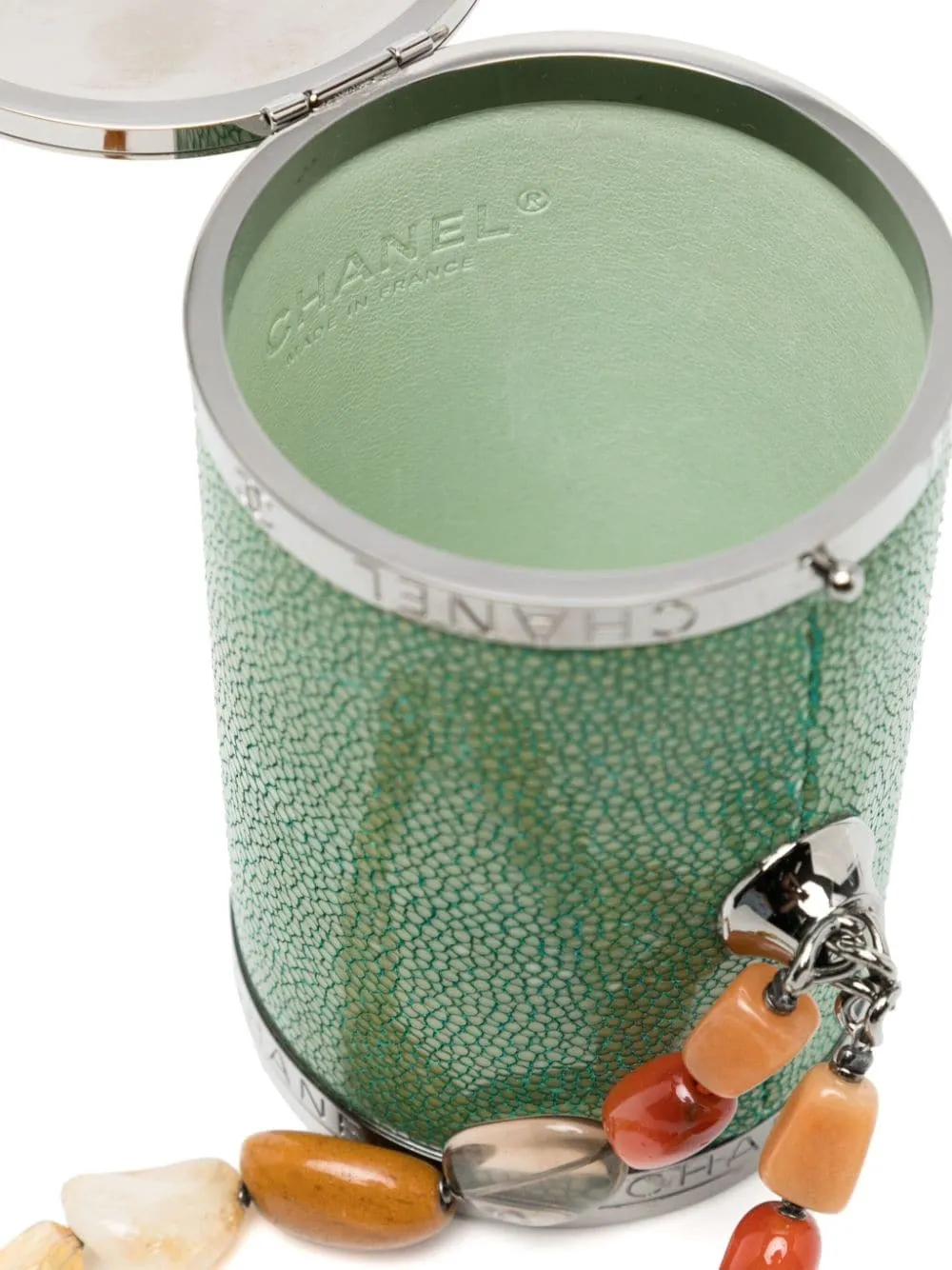 Green Barrel Minaudière