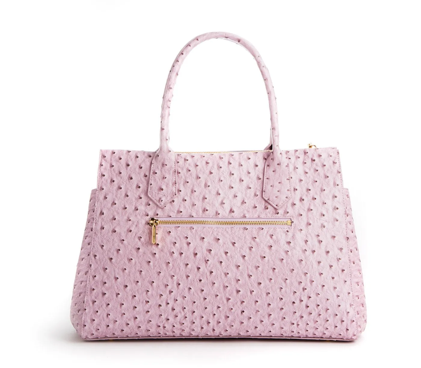Gunas New York Vegan Leather Satchel Koko Bag Lilac Purple