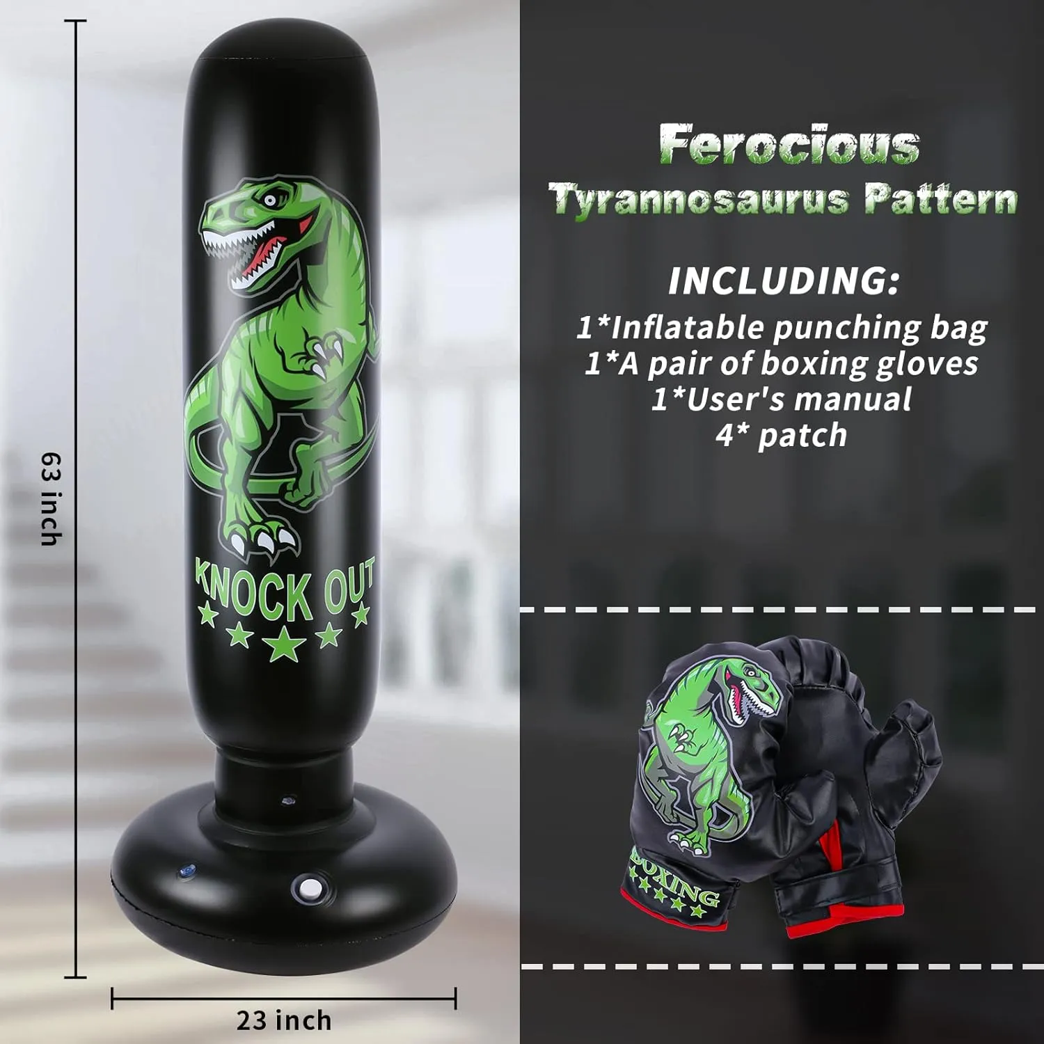 Heavy Punching Bag with Stand Adults Teens,70" Free Standing Boxing Bags,Kickboxing Training Equipment Bags for Men Training Thai Fitness Karate