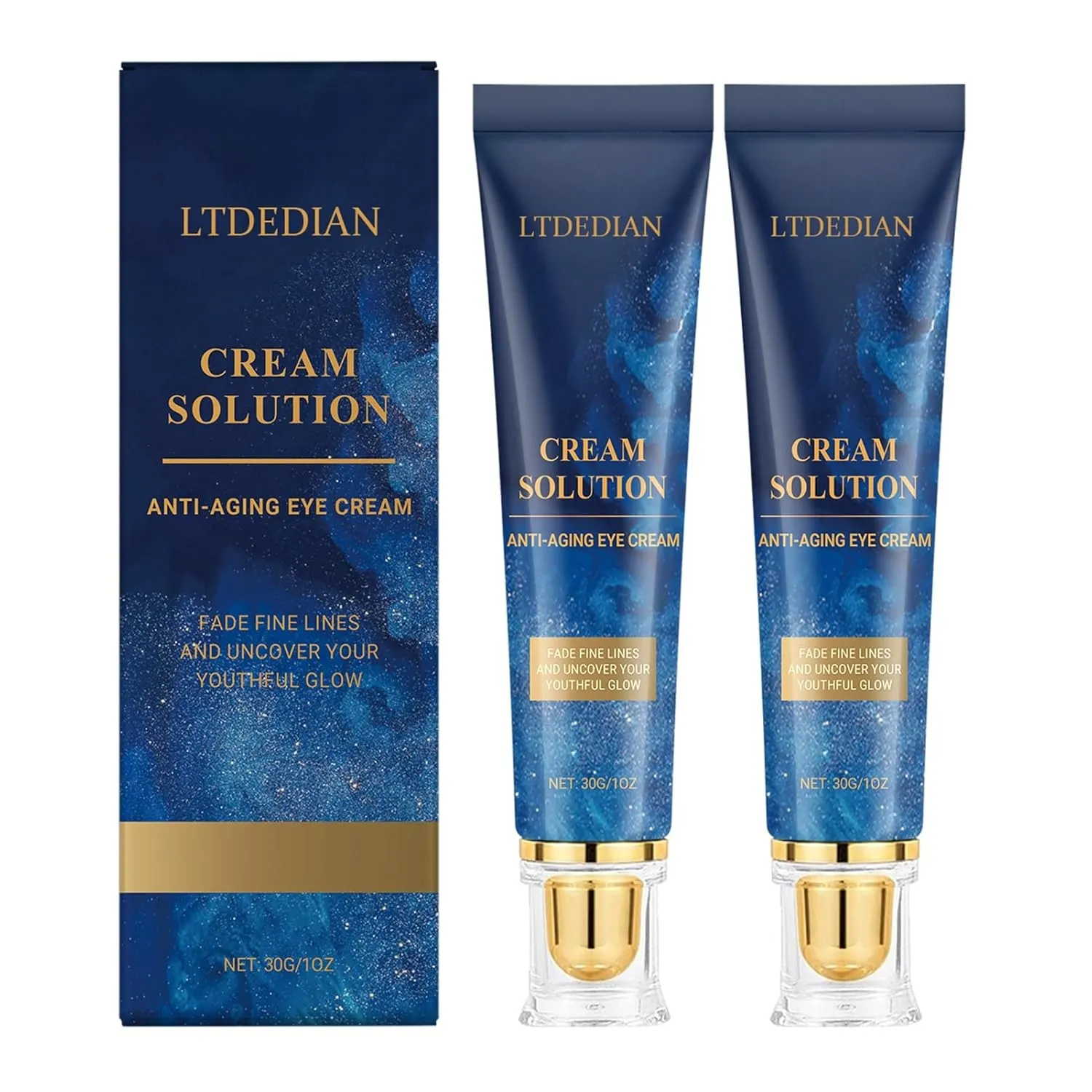 Instant Eye Tightener Cream for Under Eye Bags, Dark Circles, Puffiness, Firm Delicate Skin Underthe Eyes(2 pack)