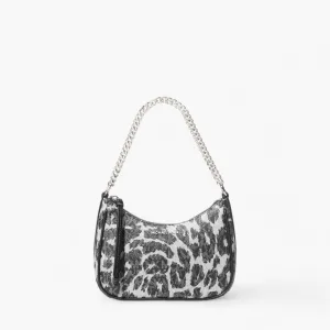 Jet Set Charm Small Leopard Logo Pochette