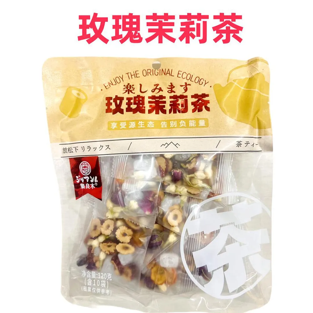 Jiliangmu Rose Jasmine Tea Bags - 120g