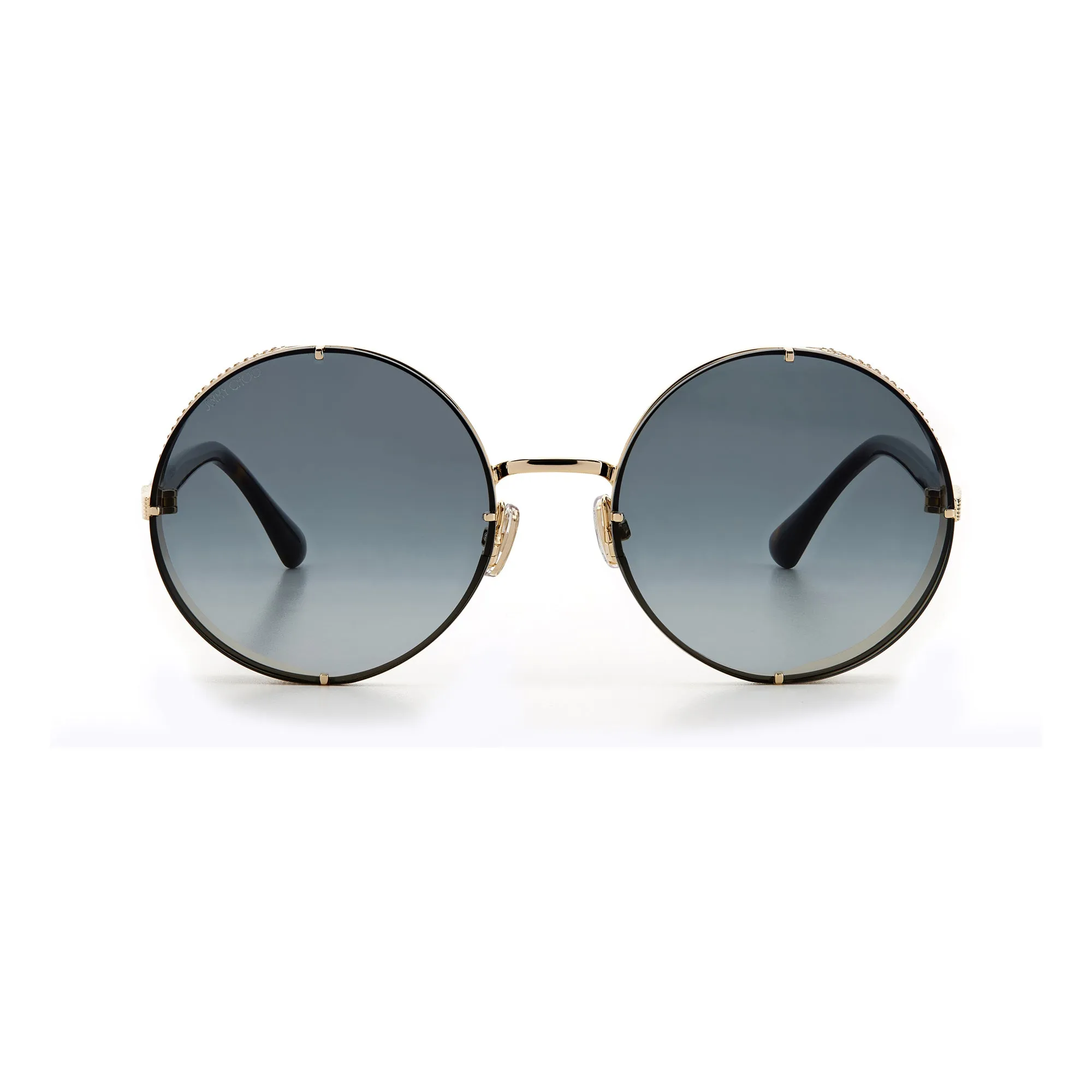 Jimmy Choo LILO/S 06J 589O(JC26) Women's Gold Havana