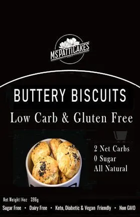 Keto & Gluten Free Biscuit Mix – 3-Pack Buttery Baking Blend