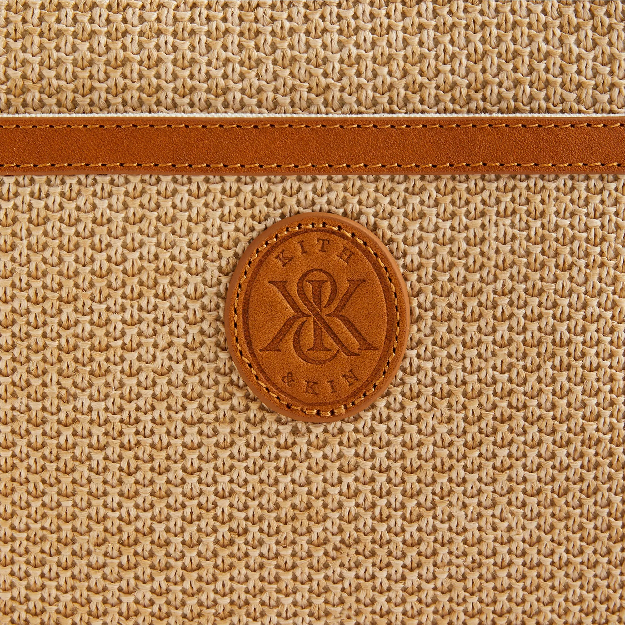 Kith Sherman Raffia Crossbody Bag - Arch