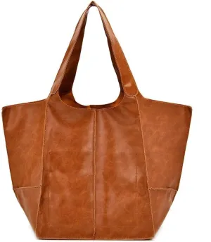 Large Capacity Shoulder Wallet Purse for Work Travel Shopping Women’s Hobo Retro Tote Handbag
