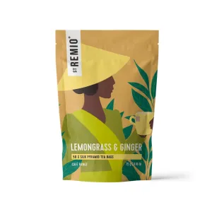 Lemongrass & Ginger Pyramid Tea Bags x 50