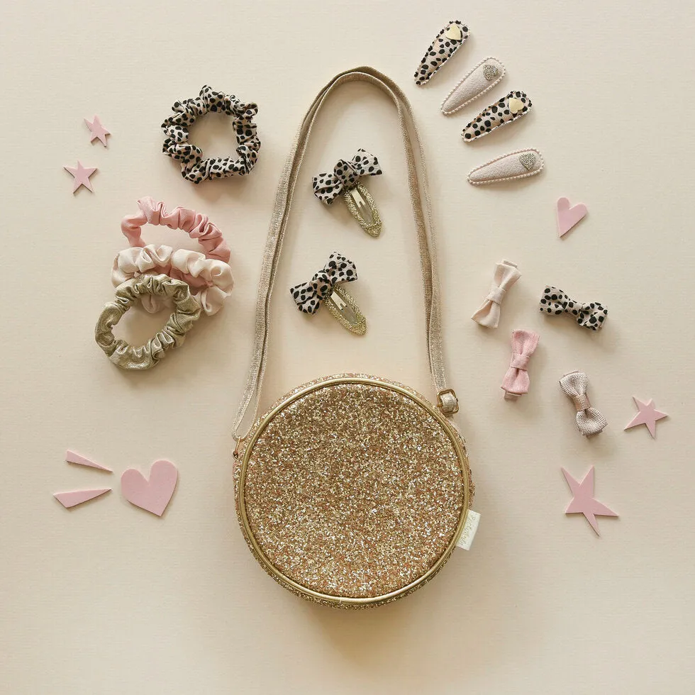 Leopard Mini Bow Clip Set - مستلزمات