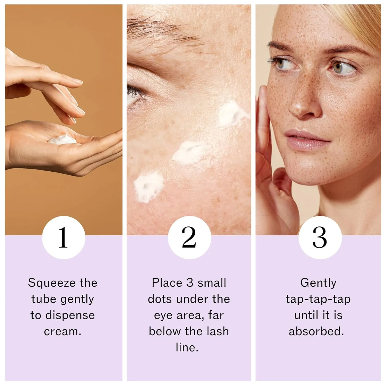 LilyAna Naturals Eye Cream for Dark Circles and Puffiness, Under Eye Cream for Wrinkles and Bags, Anti Aging - helps Improve Dryness; for Sensitive Skin - 1.7 oz - Made in USA