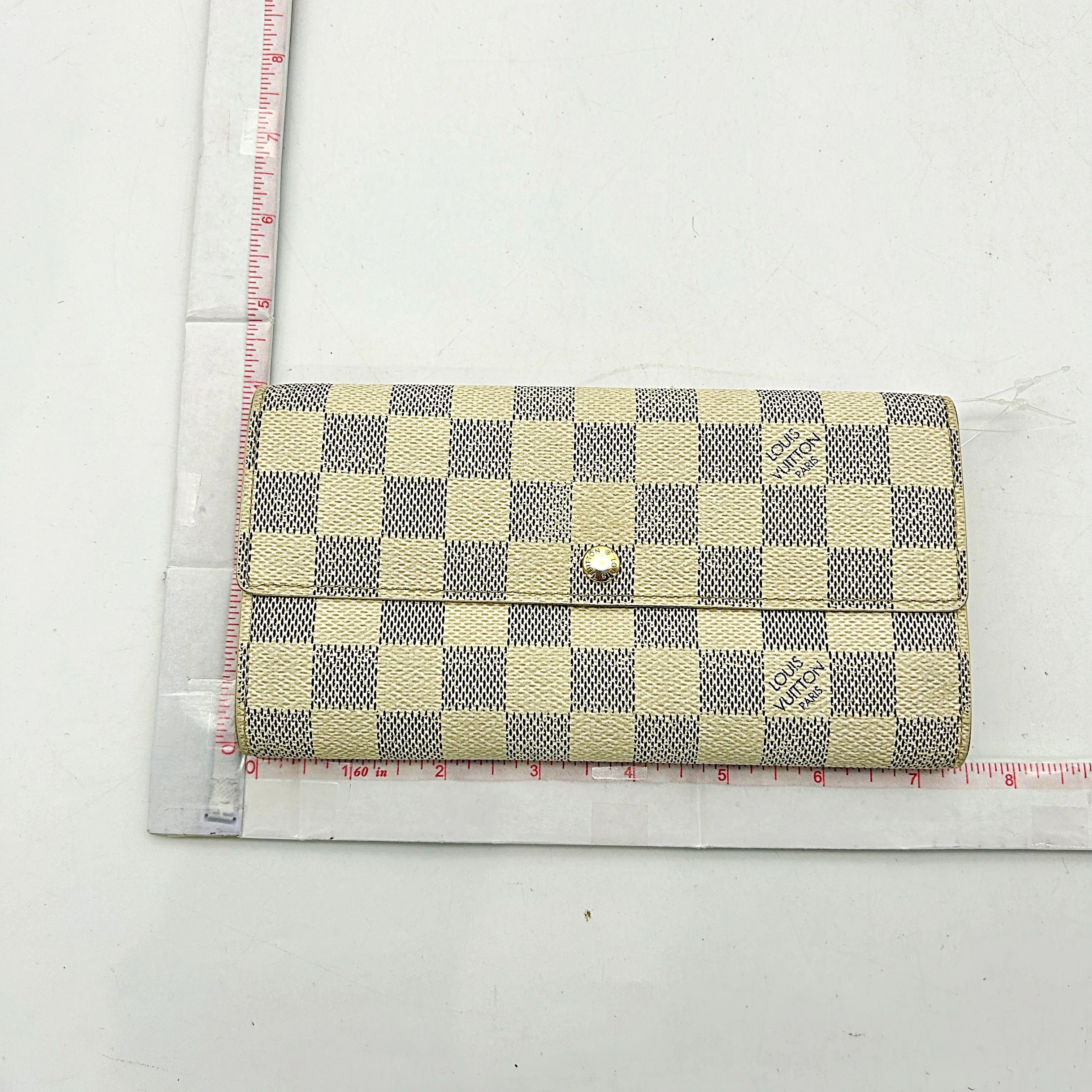 Louis Vuitton | Bags | Louis Vuitton Damier Azur Porte Feuille lv3309bb