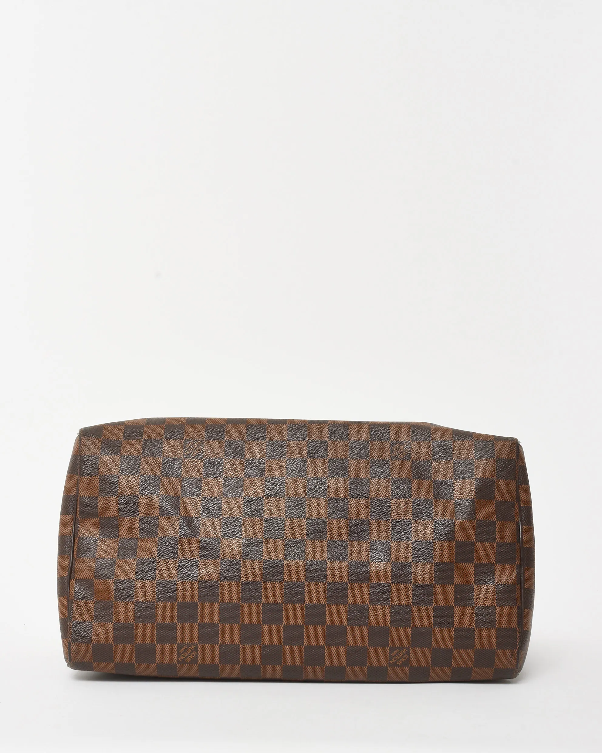 Louis Vuitton Damier Ebene Coated Canvas Speedy 35 Bag