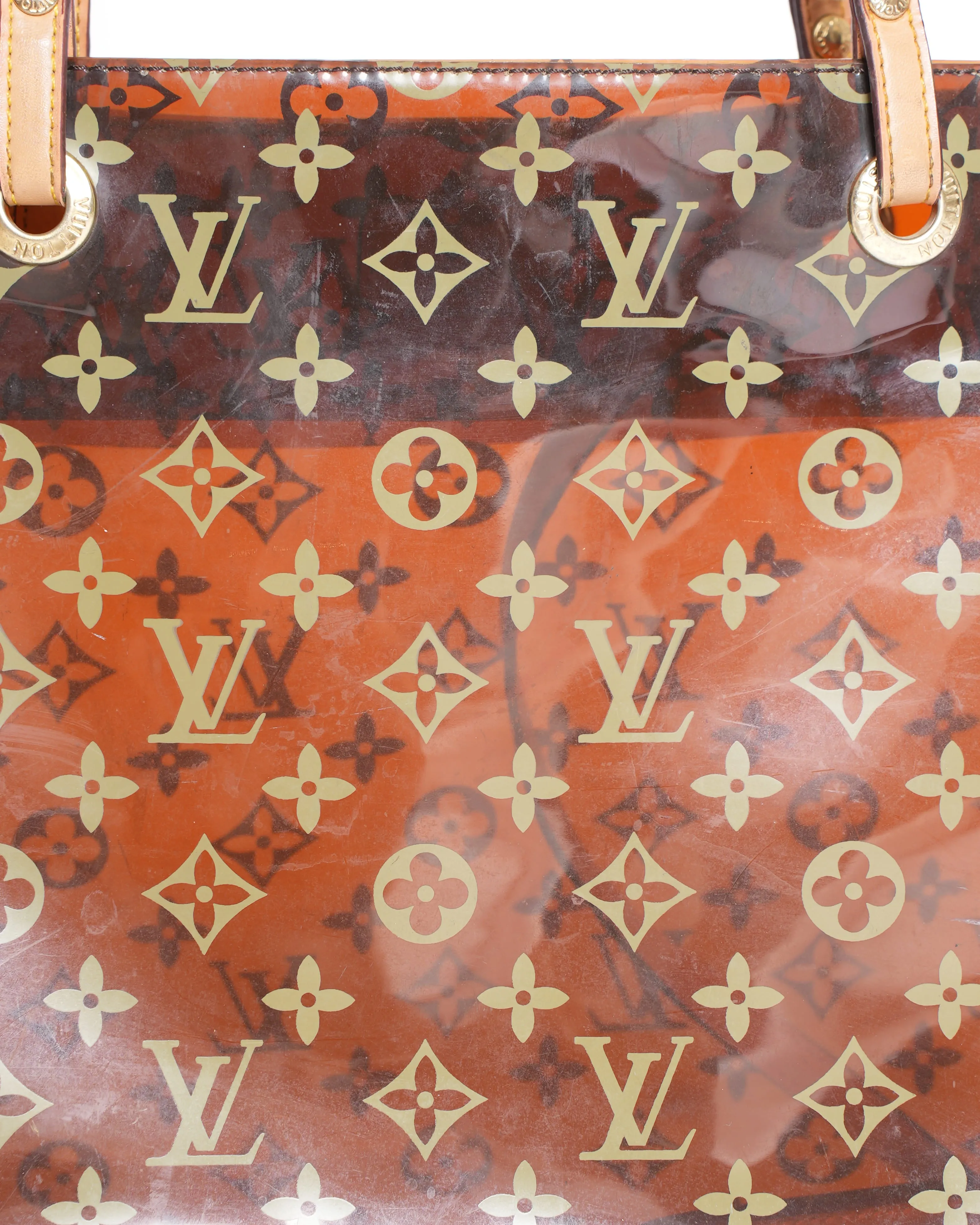 Louis Vuitton Monogram Vinyl Ambre Sac Cabas GM Tote (2000s)