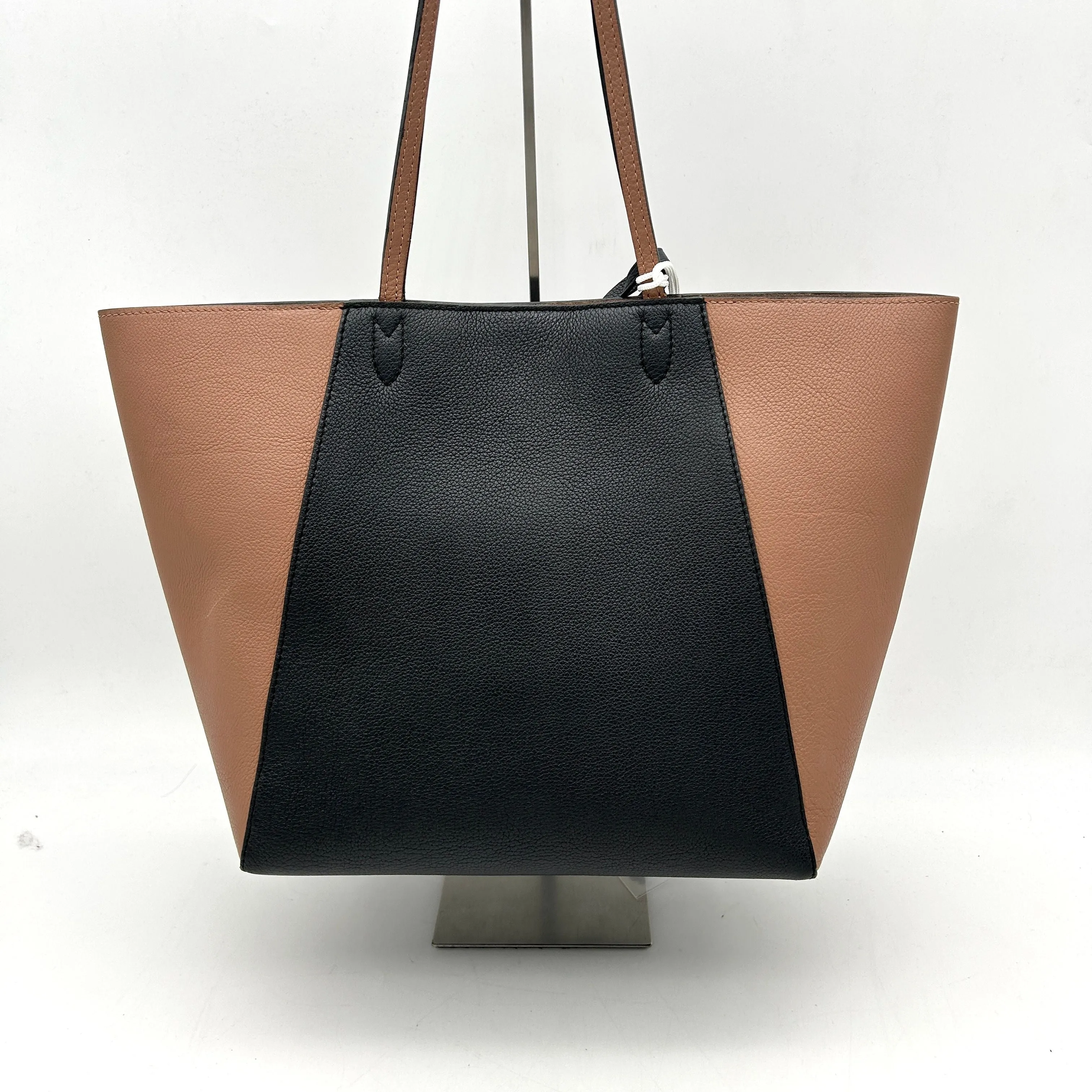 Louis Vuitton Rose/Black Leather Lockme Cabas Tote Bag  LA38516
