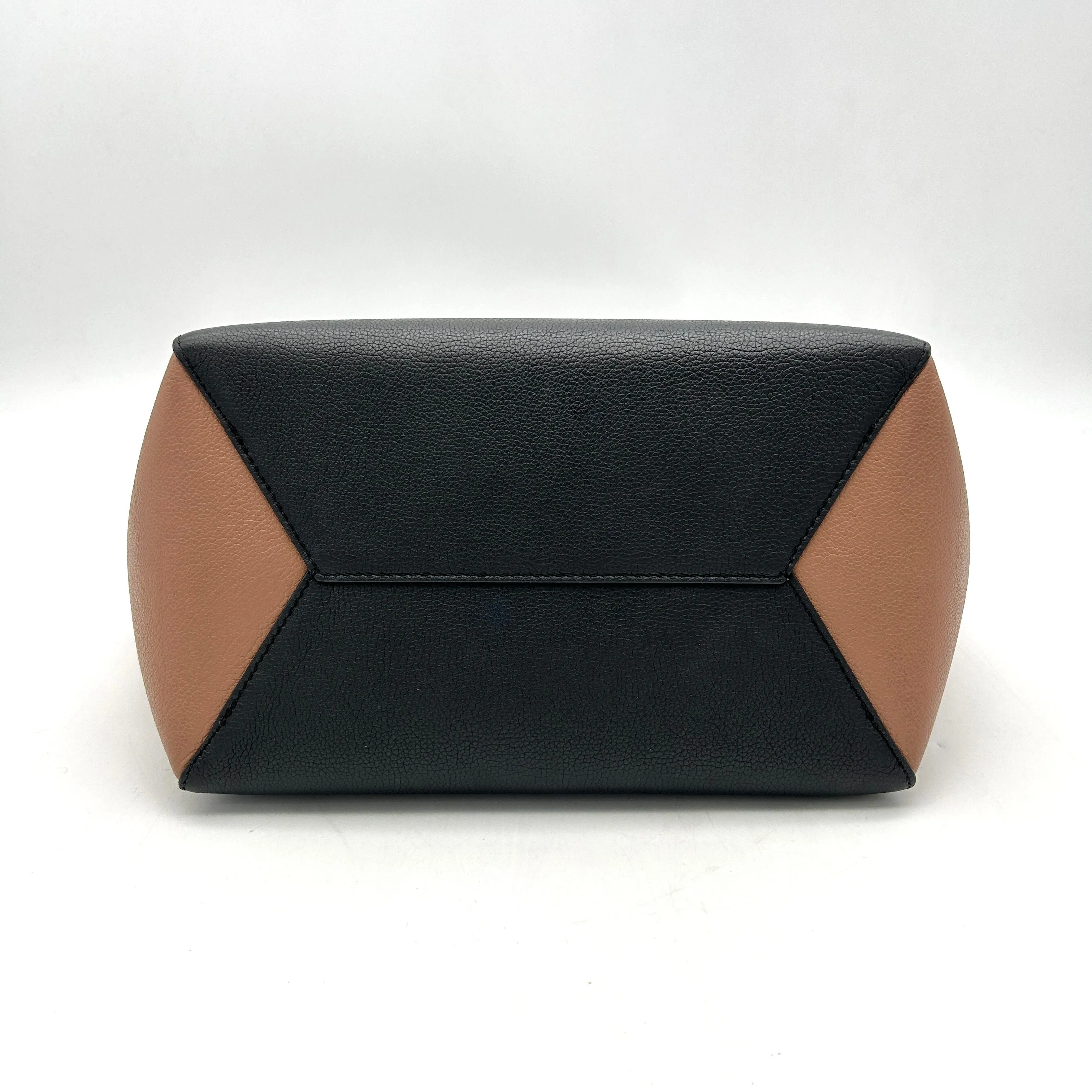 Louis Vuitton Rose/Black Leather Lockme Cabas Tote Bag  LA38516