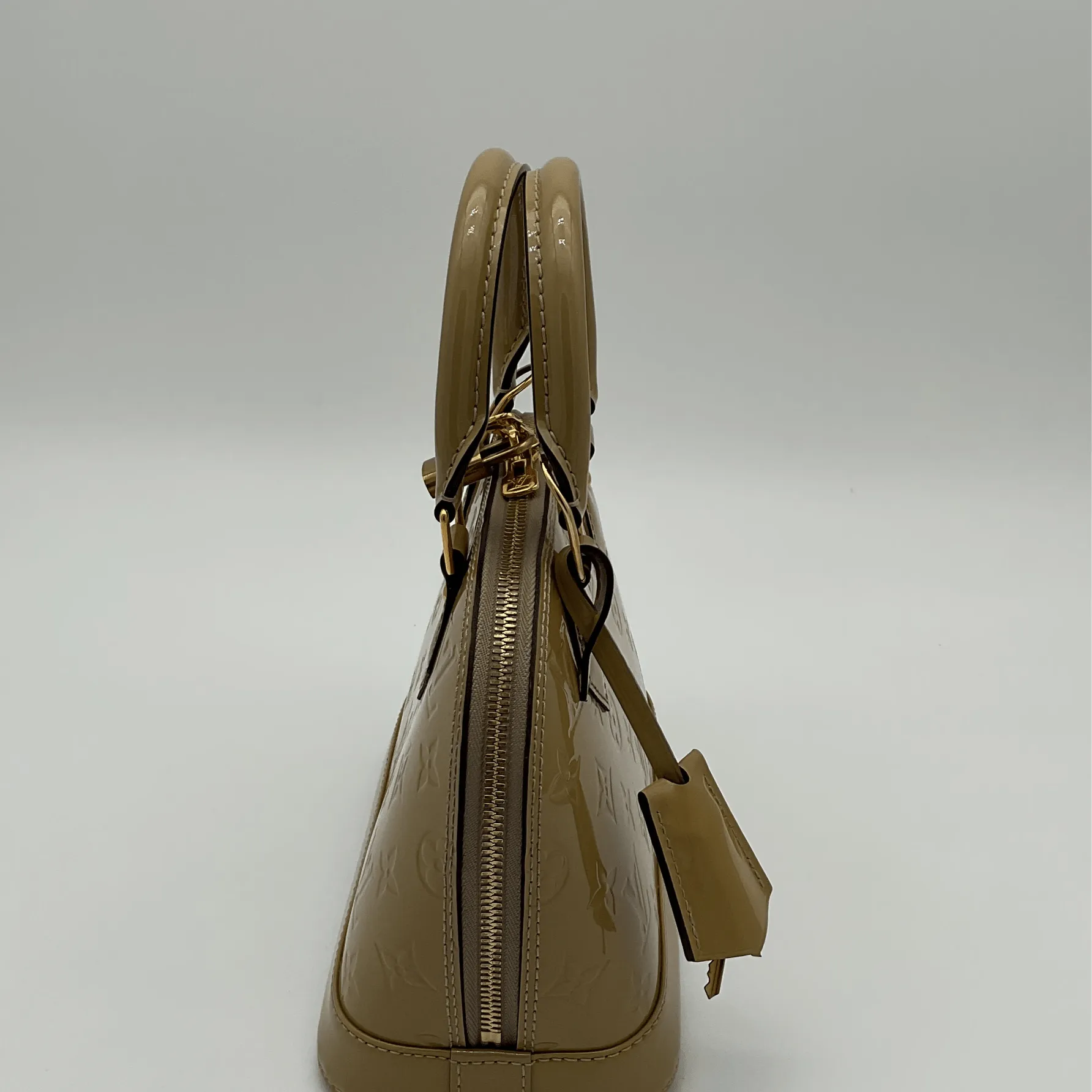 Louis Vuitton Vernis Alma BB Bag, Green